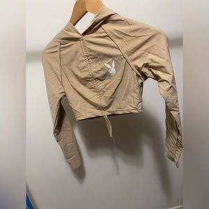 Playboy crop top women’s hoodie sports hoodie